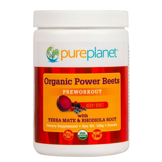 Pure Power Beets, PreWorkout, Berry Burst, Organic Azure Standard
