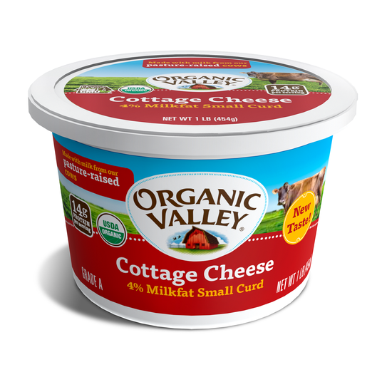 Organic Valley Cottage Cheese, Organic Azure Standard