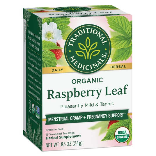 Traditional Medicinals Raspberry Leaf, Organic - Azure Standard