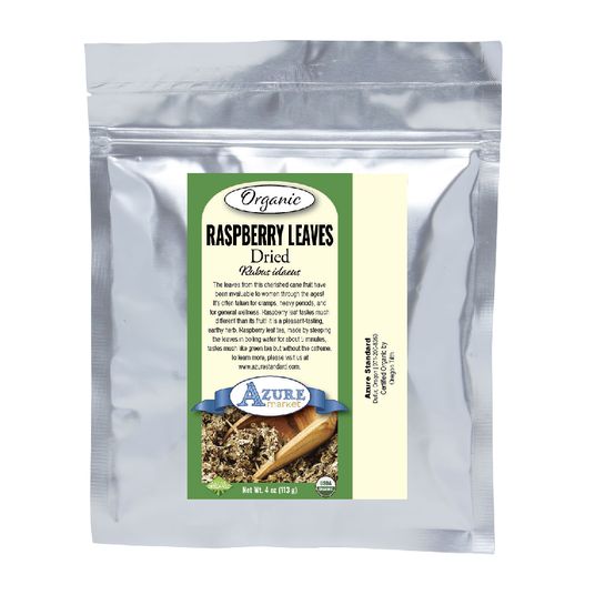 Azure Market Organics Raspberry Leaves, Organic - Azure Standard