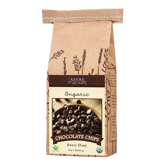 Azure Market Organics Chocolate Chips, Sweet Dark, Organic - Azure