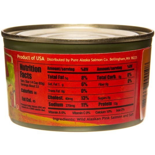 Pure Alaska Think Pink, Wild Pink Salmon - Azure Standard