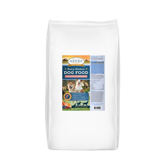 Azure Market Dog Food, All Life Stages, Salmon Meal and Brown Rice