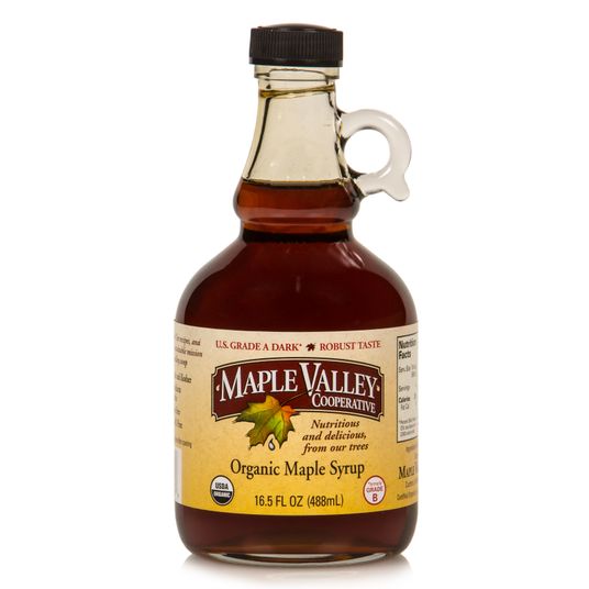 Maple Valley Coop Maple Syrup, Organic, Grade A Dark Robust Azure Standard