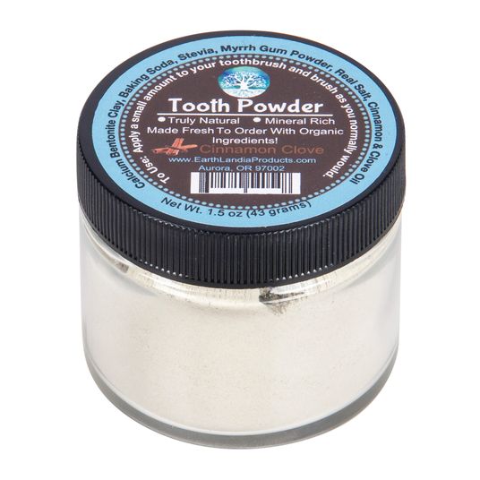 EarthLandia Tooth Powder, Cinnamon Clove Azure Standard