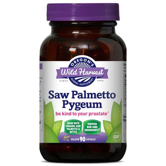 Oregon's Wild Harvest Saw Palmetto Pygeum, Organic Azure Standard