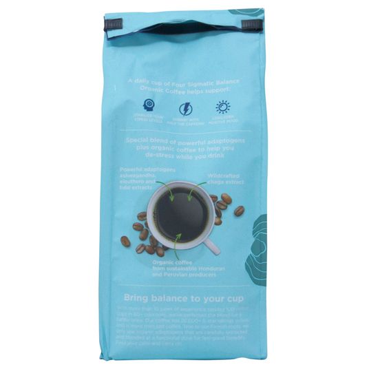 Four Sigmatic Balance Coffee, Ground, Organic - Azure Standard