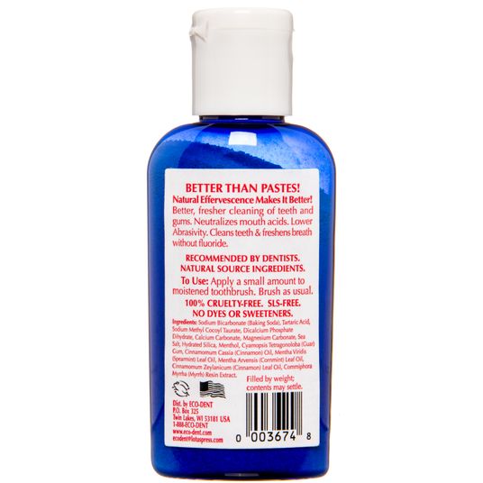 Eco-Dent Tooth Powder, Cinnamon - Azure Standard