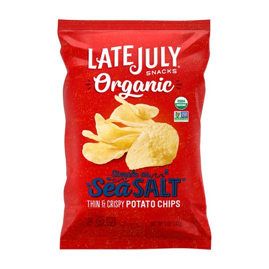 Late July Potato Chips, Sea Salt, Organic Azure Standard