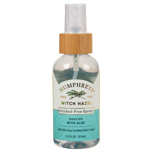 Humphrey's Facial Mist Witch Hazel Nourish with Aloe, Alcohol Free
