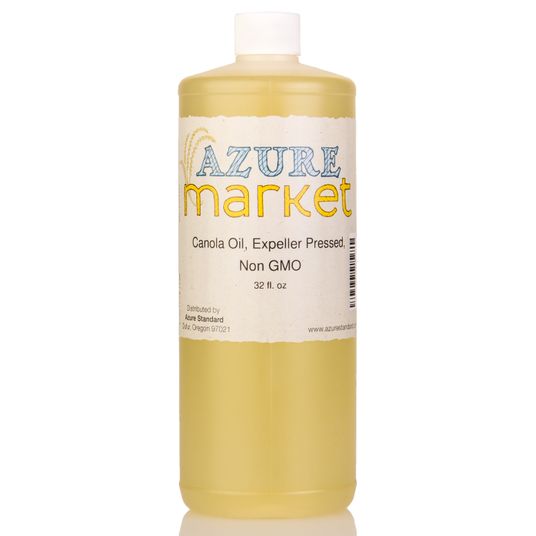 Azure Market Canola Oil, Expeller Pressed, Non GMO Azure Standard
