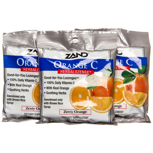 Zand Vitamin C Lozenges, Orange Azure Standard