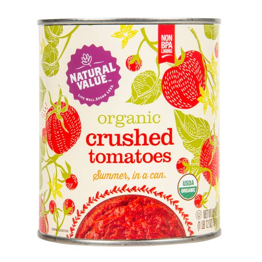 Natural Value Tomatoes, Crushed, Organic - Azure Standard