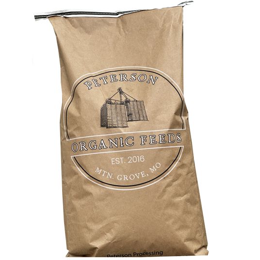 Peterson Organic Feeds Grower/Broiler 18%, No Soy-No Corn, Organic