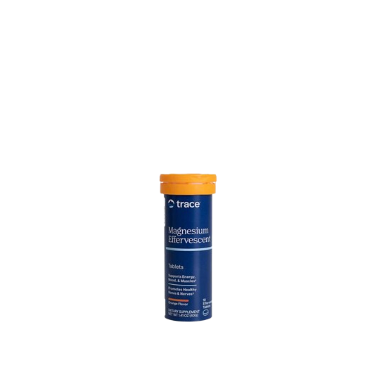 Trace Minerals Magnesium Effervescent Tablets, Orange - Azure Standard