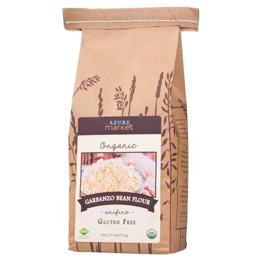 Azure Market Organics Garbanzo Bean Flour (Unifine), GF, Organic Azure Standard