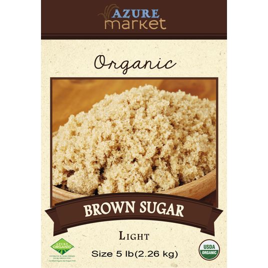 Azure Market Organics Brown Sugar, Light, Organic - Azure Standard