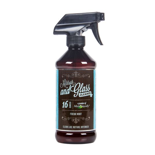 Maid Naturally Glass & Mirror, Fresh Mint, Spray Bottle Azure Standard