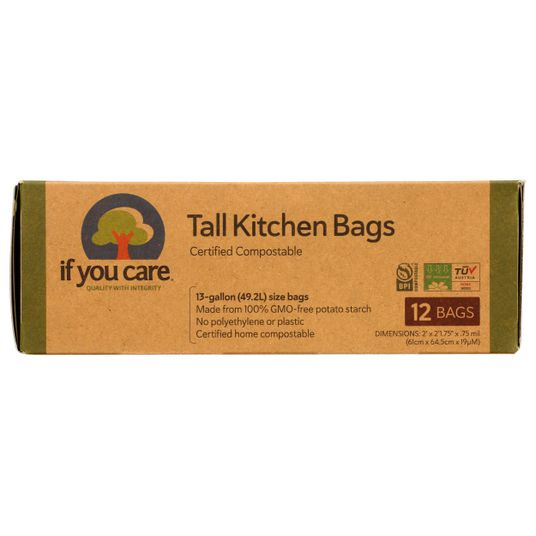 If You Care Trash Bags, Compostable, 13 Gallon - Azure Standard