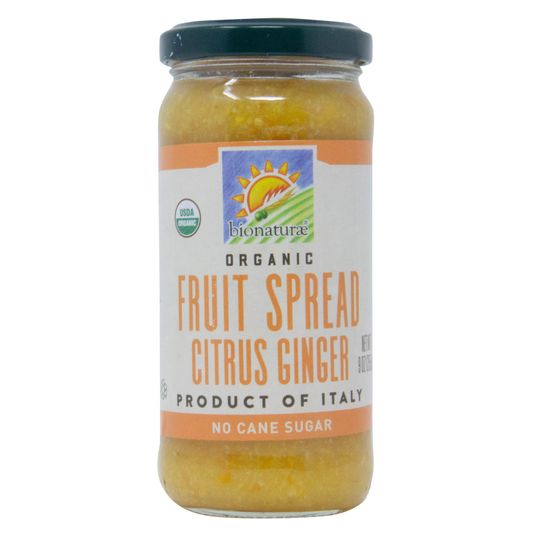 Bionaturae Citrus Ginger Fruit Spread Organic Azure Standard