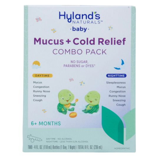 Hyland s Baby Mucus Cold Relief Day Nighttime Value Pack