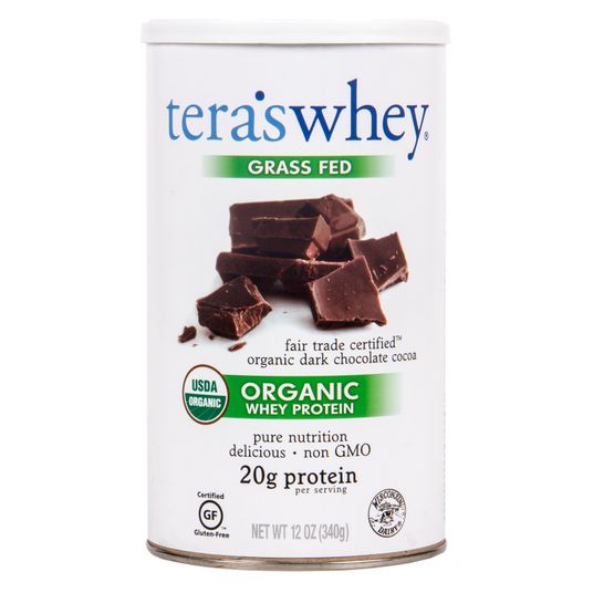 Simply Tera's Whey Protein Powder, Grass-fed, Dark Chocolate