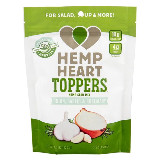 Manitoba Harvest Hemp Heart Toppers Onion Garlic Rosemary