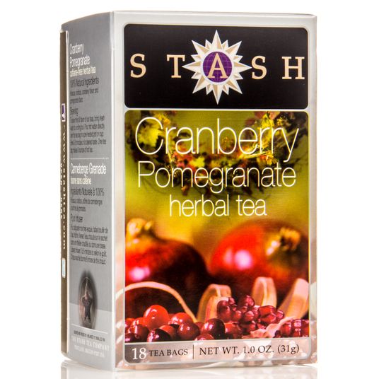 Stash Tea Cranberry Pomegranate Herbal Tea Azure Standard