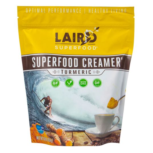 Laird Superfood Coffee, Superfood Creamer, Turmeric, Powder, Dairy