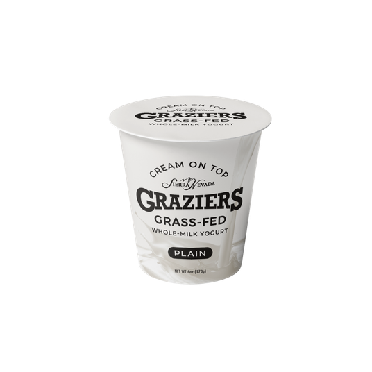Sierra Nevada Cheese Company Graziers, Whole Milk Yogurt, Plain