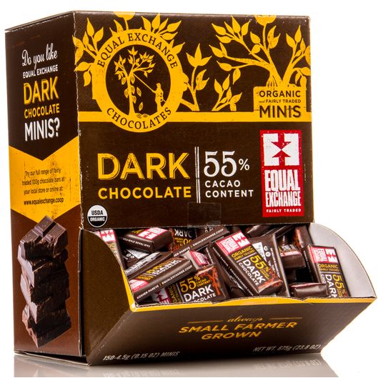 Organic Dark Chocolate Minis, 150 count – Equal Exchange