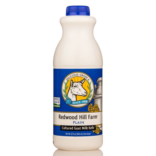 Redwood Hill Farm Goat Milk Kefir Traditional Plain Azure Standard