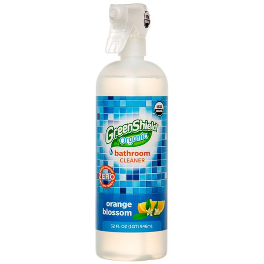 GreenShield Organic Bathroom Cleaner, Orange Blossom, Organic Azure