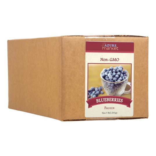 Azure Market Blueberries, Whole, Natural, Frozen Azure Standard