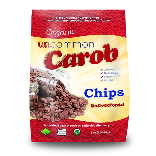 Carob Carob Chips, Baking Buttons, Pure Unsweetened, Organic Azure Standard