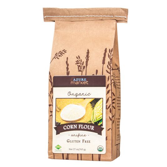 Azure Market Organics Corn Flour, (Unifine), GF, Organic Azure Standard