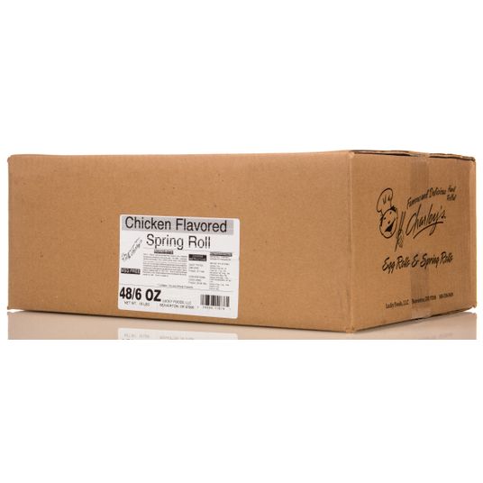 Lucky Food Co. Spring Rolls, Chicken Flavor, Frozen, Bulk - Azure