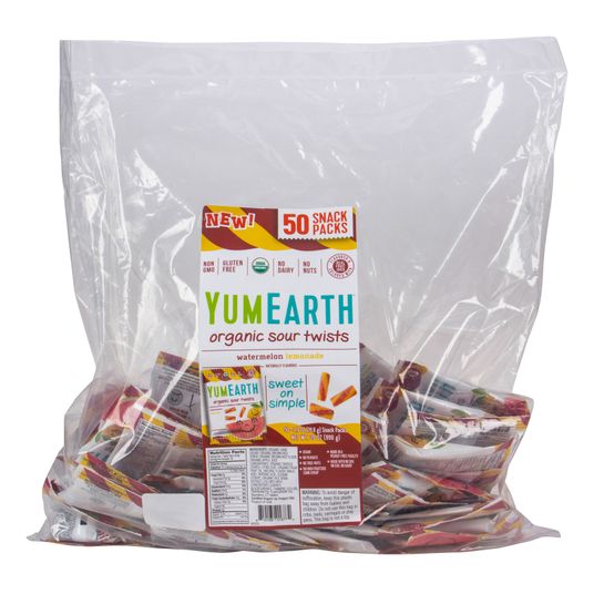 Yum Earth Sour Twists, Snack Pack, Organic - Azure Standard