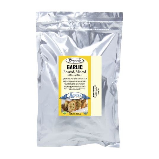 Azure Market Organics Garlic Roasted, Minced, Organic - Azure Standard