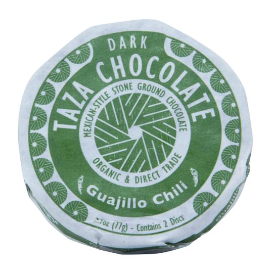 Taza Chocolate Bar, Dark Mexicano 50, Guajillo Chili, Organic Azure