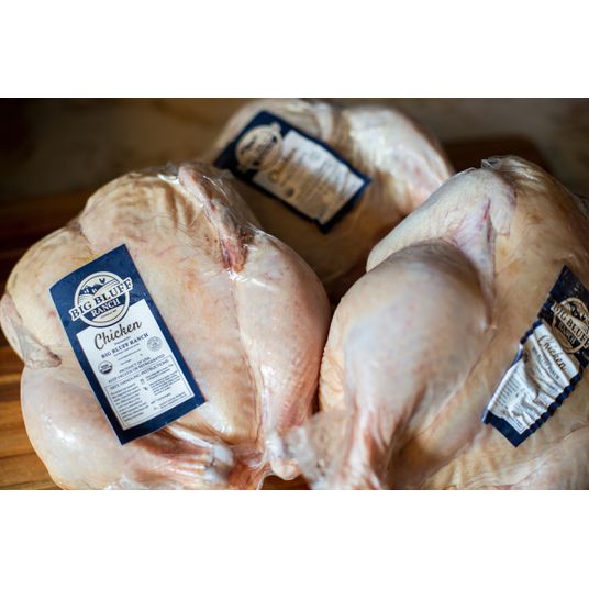 U.S.D.A. Certified Organic Whole Chicken Broiler Deposit (Frozen