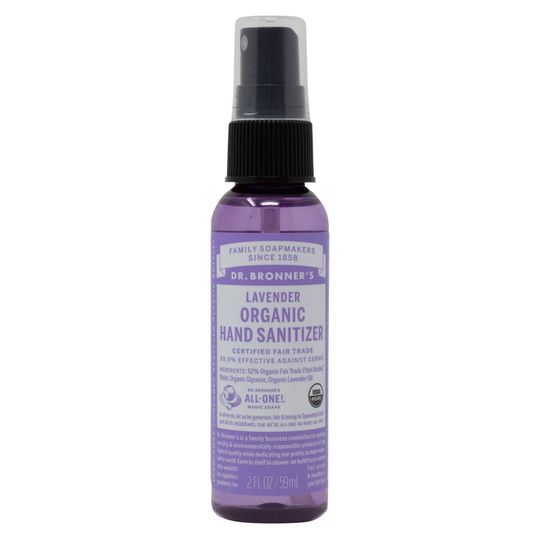 Dr Bronner Hand Sanitizer, Lavender, Organic Azure Standard