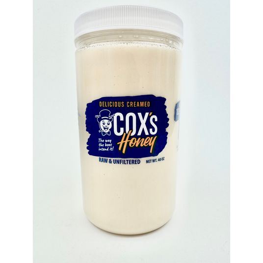 Cox's Honey Creamy Raw & Unfiltered Honey - Azure Standard