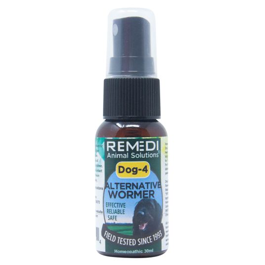 Remedi Animal Solutions DOG4 Drug Free Wormer Azure Standard