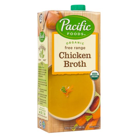 Pacific Foods Chicken Broth, Organic Azure Standard
