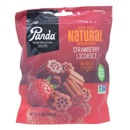 Panda Strawberry Licorice Chews - Azure Standard
