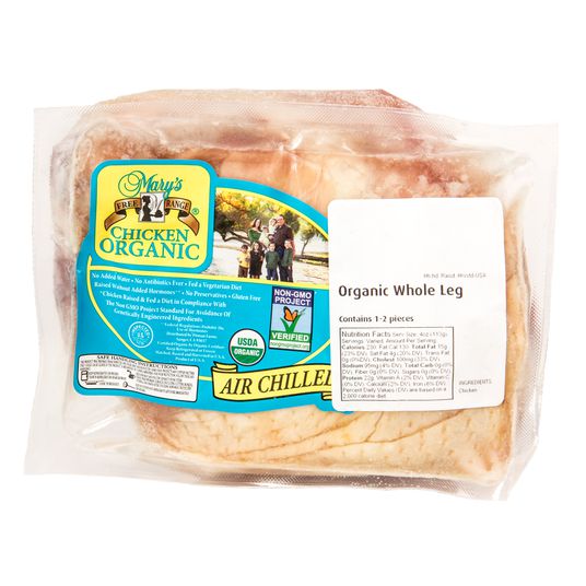 Mary's Chicken Fryer, with Giblets, Organic, Frozen, Random Weight