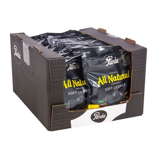 ハニコ　ブラック 36 Panda Black Licorice Chews - Azure Standard