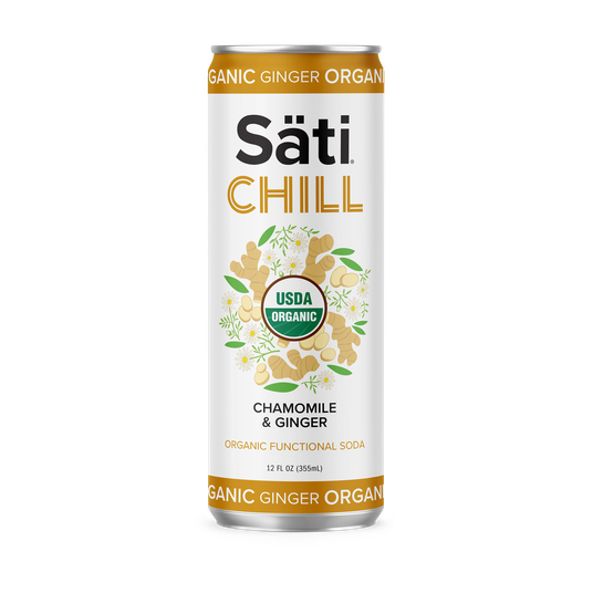 Sati Soda Chill, Ginger Soda, Organic - Azure Standard