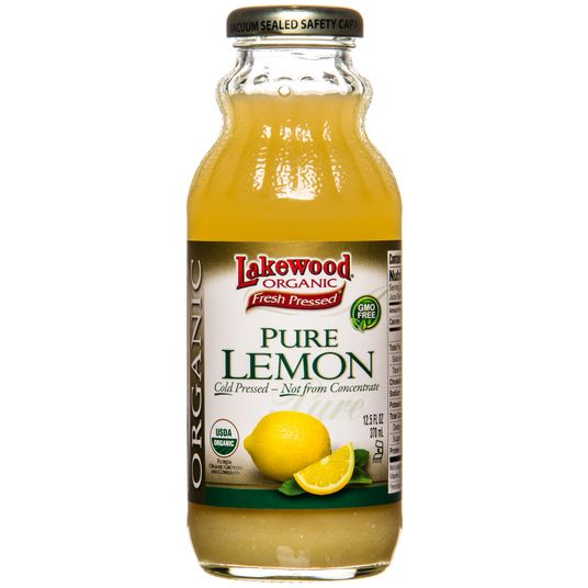 Lakewood Organic Juices Lemon Juice, Pure, Organic Azure Standard